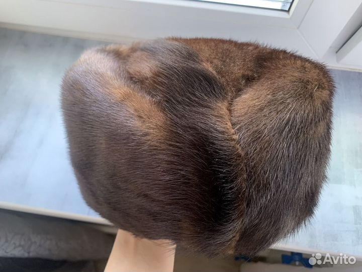 Женская норковая шапка
