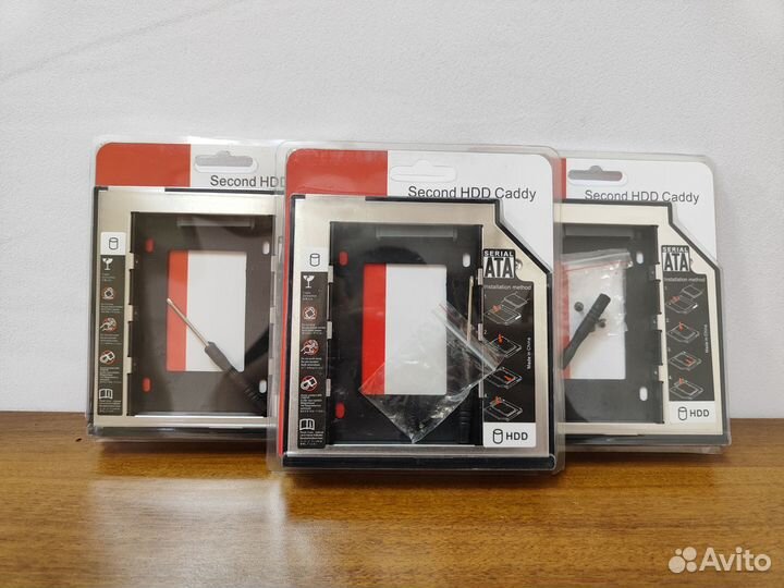 Салазки для hdd (Optibay) 9.5mm и 12.7mm