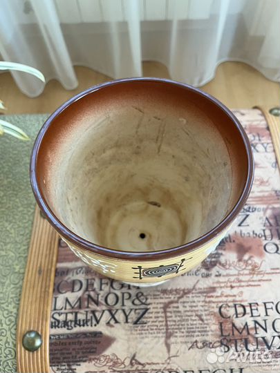 Вазон керамический