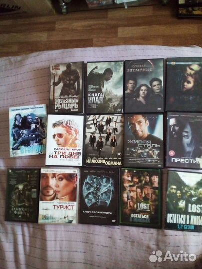 Фильмы и сериалы иностранные на DVD