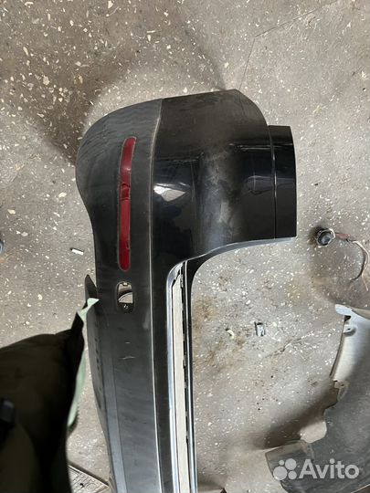 Задний бампер на volkswagen touareg 1