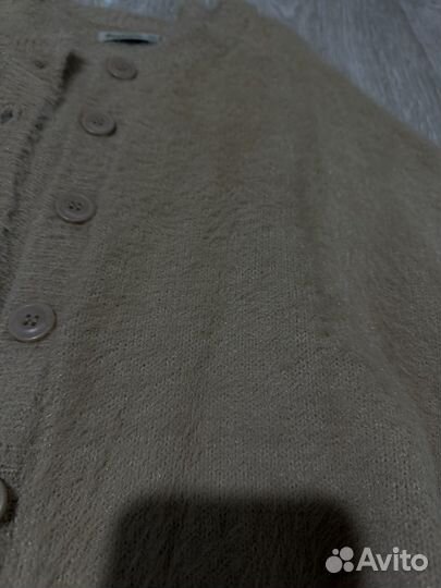 Укороченный кардиган пушистый