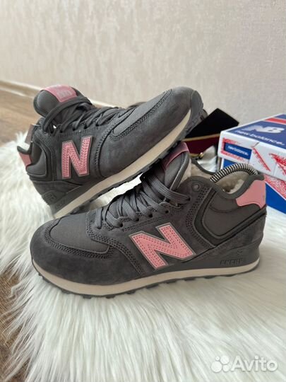 Зимние New Balance 574 Classic с мехом р37-41