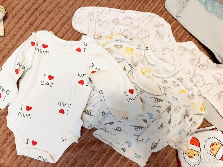 Одежда на мальчика 50-56 пакетом