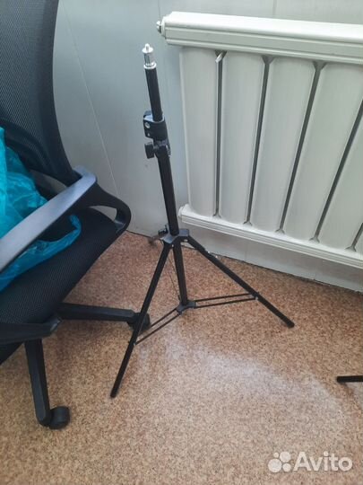 Кольцевая лампа RGB цветная 26см