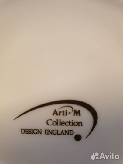 Ваза конфетница с ручкой Роза Фарфор