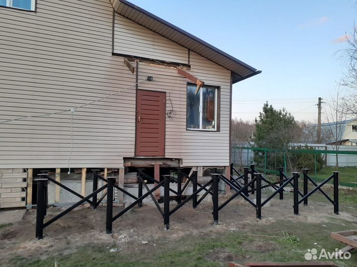 Свайный фундамент / Винтовые сваи под ключ