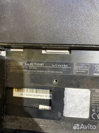 Asus t101mt на запчасти