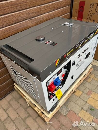 Дизельный генератор 12 кВт G-power