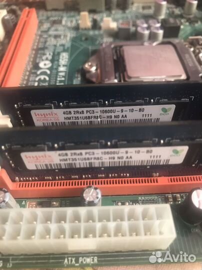 Связка i3-540 8gb озу Блок питания 350W