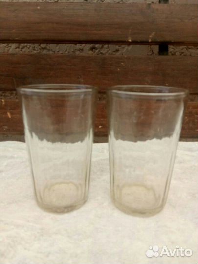 Стаканы и рюмки гранённый СССР