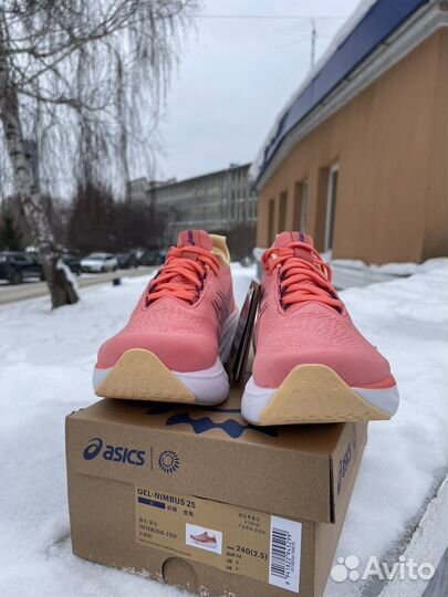 Кроссовки Asics Gel-Nimbus 25 Papaya/Dusty Purple