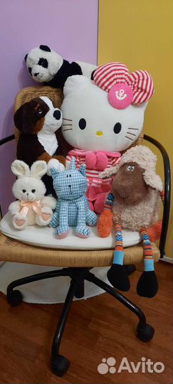 Мягкая игрушка кот заяц игрушки IKEA