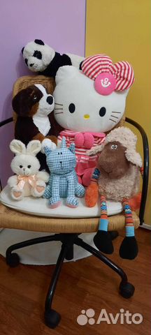 Мягкая игрушка кот заяц игрушки IKEA