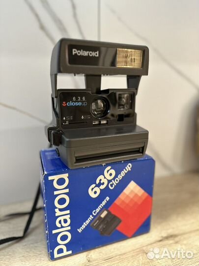 Фотоаппарат polaroid 636 closeup