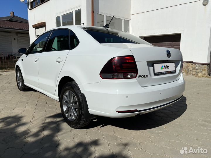 Volkswagen Polo 1.6 AT, 2019, 137 000 км