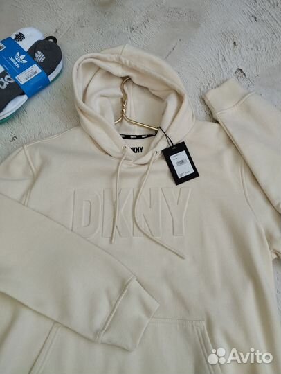 L, Толстовка dkny, оригинал, унисекс