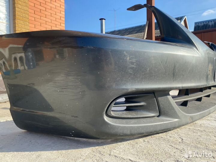 Бампер Hyundai Accent темно-серый