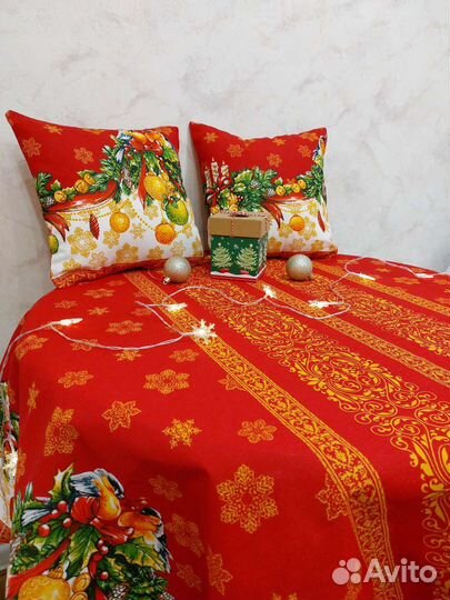 Скатерть новогодняя