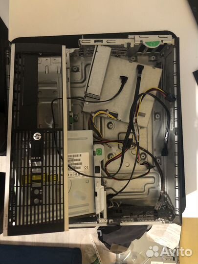 Корпус + бп + дисковод