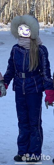 Костюм зимний горнолыжный детский 140 рост