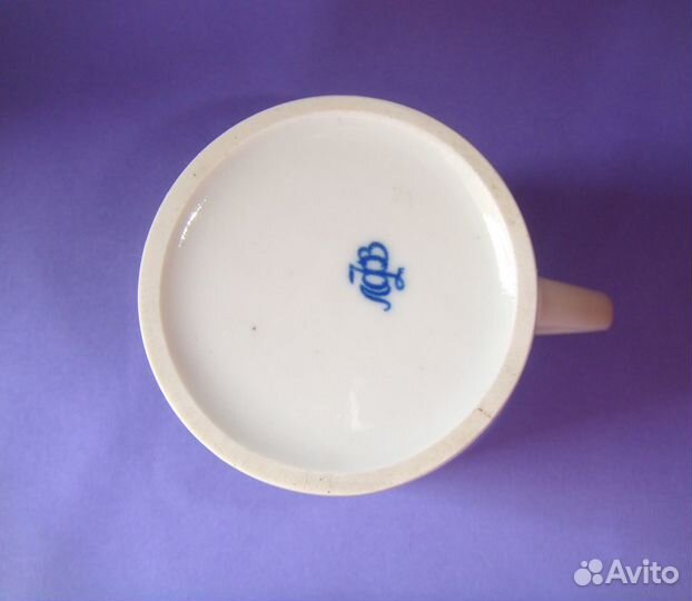 Лфз Бокал Кружка Чашка Москва фарфор винтаж СССР