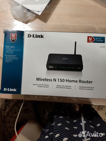 Wifi роутер D link DIR 300