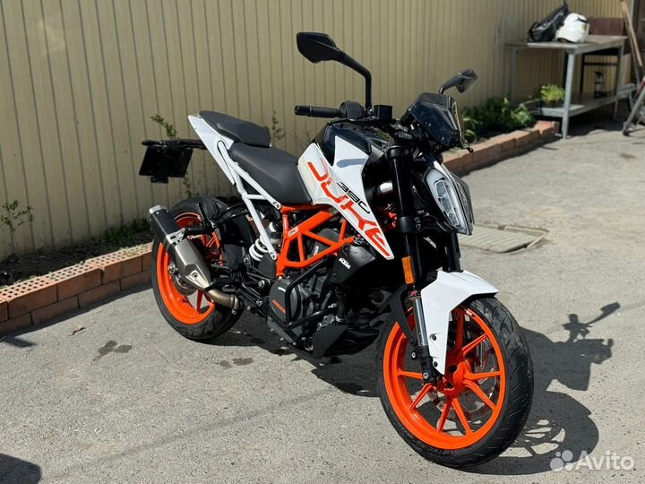 KTM duke 390 Белый
