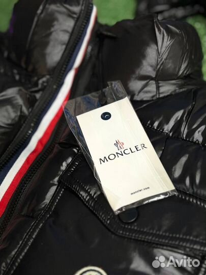 Пуховик moncler maya глянцевый