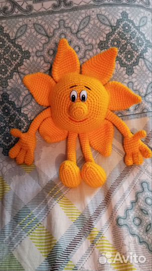 Солнышко вязаное