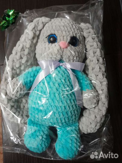 Мягкая игрушка заяц