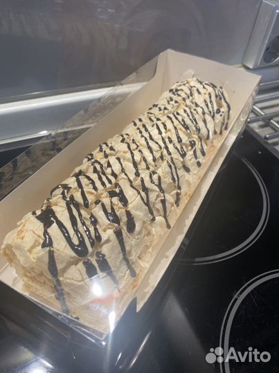 Торт муравейник, меренговый рулет