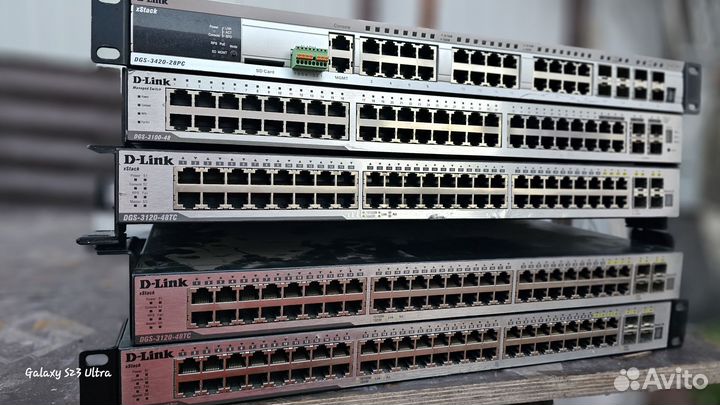 Коммуникаторы D-Link WEB smart switch