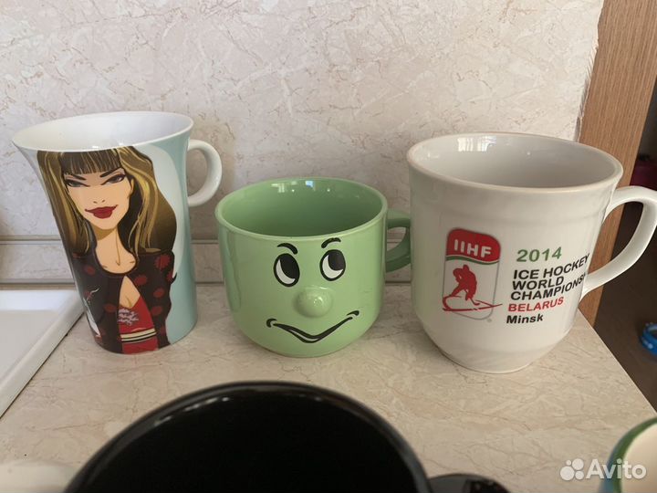 Кружки чашки разные