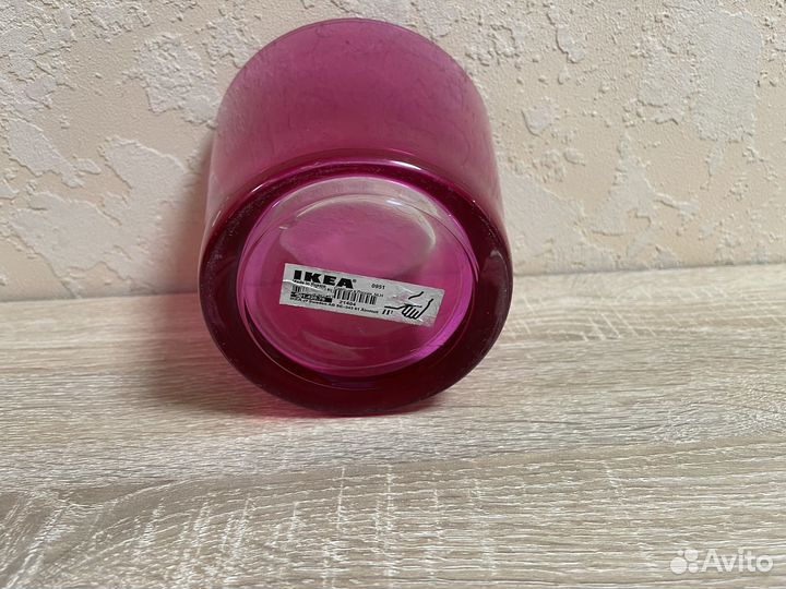 Кашпо стеклянный горшок для цветов IKEA