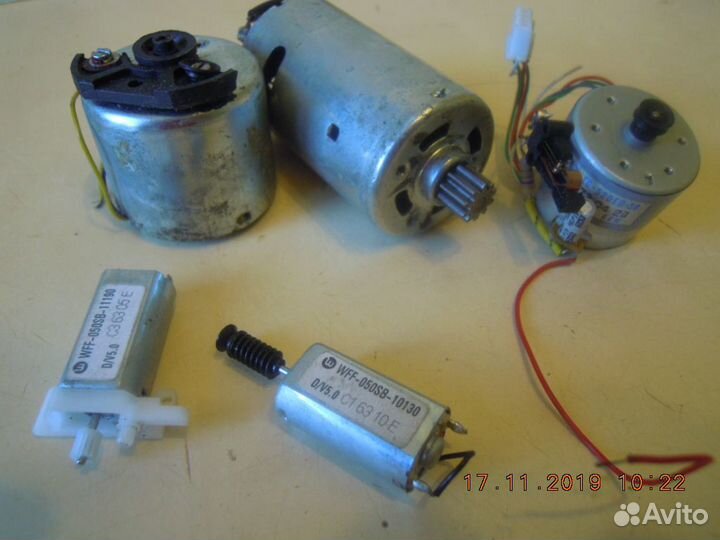 Микродвигатели 12в