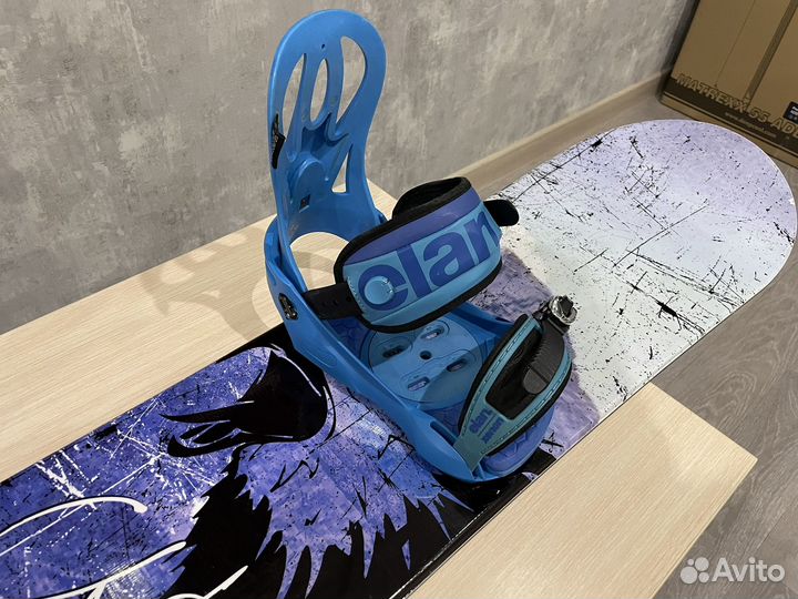 Сноуборд USD Pro Eagle и крепления Elan Xenon
