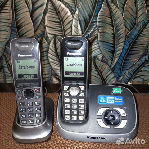 Радиотелефон panasonic 2 трубки
