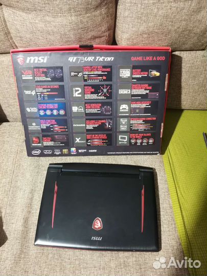 MSI gt73VR 7RF titan PRO