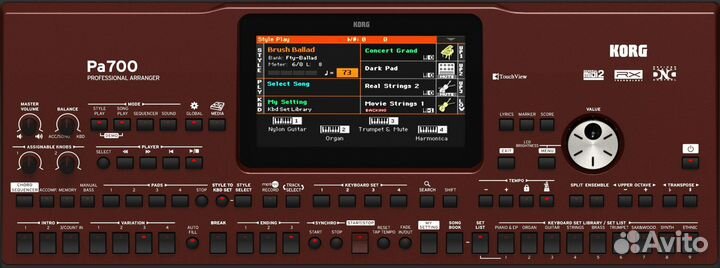 Korg PA-700 профессиональный аранжировщик новый