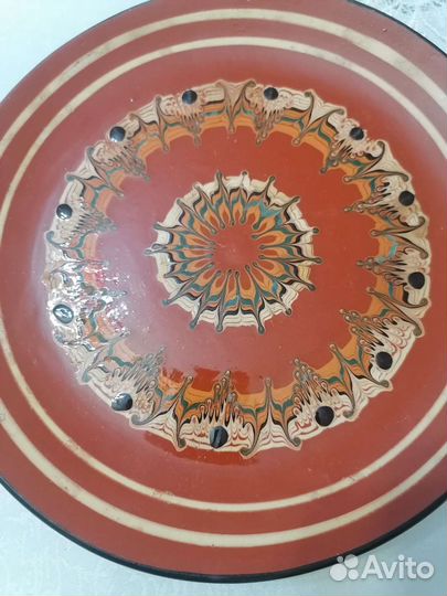 Блюдо керамика СССР