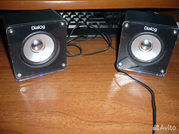 Колонки USB со звук.картой и подсветкой