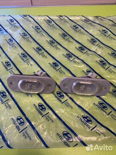 Hyundai santa fe classic подсветка номера новая