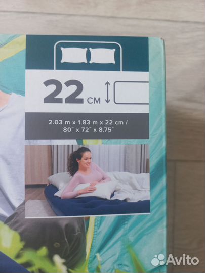 Надувной матрас intex