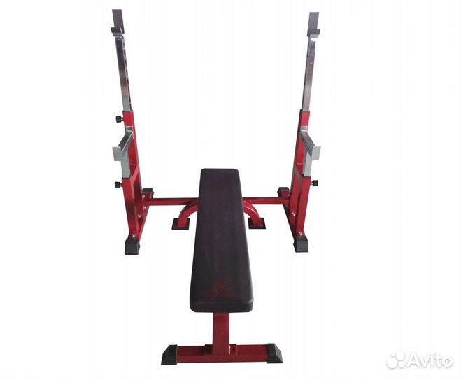 Скамья со стойками под штангу DFC DZ005FB