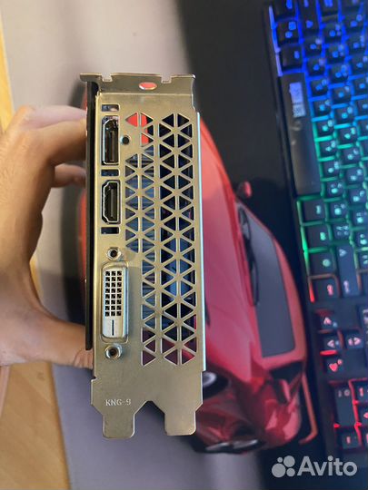 Видеокарта AMD radeon rx580 8G