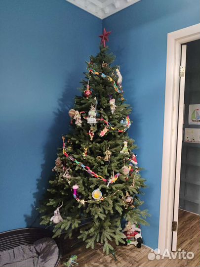 Ель литая Шервуд 210 см