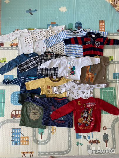 Вещи на мальчика 0-12 (пакетом)