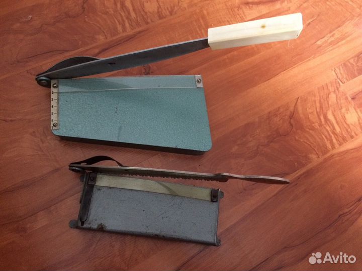 Резаки для фотобумаги-прямой 20 см, фигурный 16 см