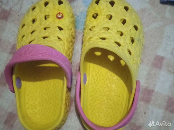 Кроксы для девочки 28